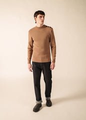Pull marin Matelot (BEIGE FONCE)