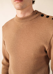 Pull marin Matelot (BEIGE FONCE)