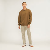 The Pleated Air Chino | Trench Coat Khaki