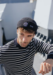 Bonnet "Pourquoi pas?" - SAINT JAMES x Marine nationale (MARINE)