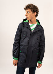Manteau St Dylan (MARINE/VERT)