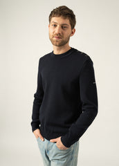 Pull Mondiovision x La tour Eiffel (NAVY/ECUME)