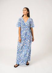 Robe Cécilia (BLANC/MER)