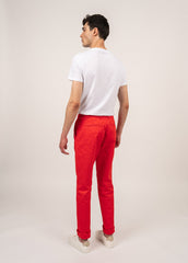 Pantalon chino Voile Eté (SANGUINE)