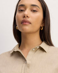 The Must-Have Shirt in Linen | Trench Coat Khaki
