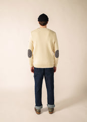 Pull marin Cancale Equipage (ECRU/MARINE)