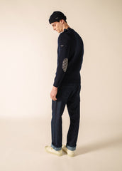 Pull marin Cancale Equipage (MARINE/ECRU)