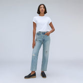 The Rigid Way-High搴?Jean | Paint Splatter | 27.5" Inseam