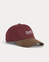 Saintjamesa x Peace & Quiet Baseball Hat | Wine