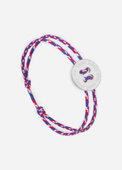 Bracelet Bouton x Le Vent à la Française (ARGENT/TRICOLORE)