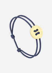 Bracelet Bouton x Le Vent à la Française (OR/MARINE)