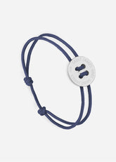 Bracelet Bouton x Le Vent à la Française (ARGENT/MARINE)