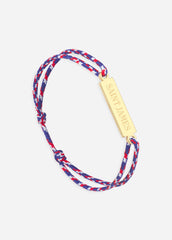 Bracelet Logo x Le Vent à la Française (OR/TRICOLORE)