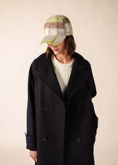 Casquette à carreaux (BLANC D'HIVER/BEIGE/AUBE)