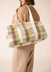Sac drap de laine (BLANC D'HIVER/BEIGE/AUBE)