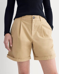 The Pleated Chino Short | Classic Khaki