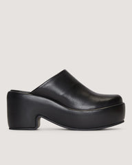 The Puffa Clog | Black