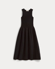 The Knit Crew Dress | Black