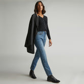 The Original Cheeky搴?Jean | Worn-In Mid Blue | 28.5" Inseam