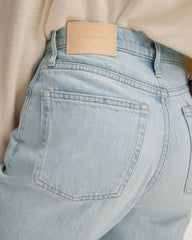 The '90s Cheeky庐 Mended Jean | Patched Indigo | 26.5" Inseam