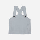 The Apron Linen Tank | Sky