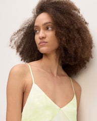 The Saintjamesa x Marques' Almeida Satin Tie-Dye Dress | Seafoam Tie-Dye