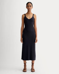The Fine Knit Cami Dress | Navy