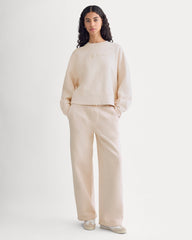 Saintjamesa x The Laufey Foundation Cropped Sweatshirt | Pale Peony