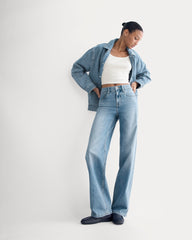 The Column Jean | Vintage Light Indigo | 33" Inseam