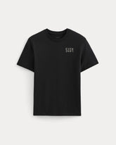 Mirrored Logo Tee | Black