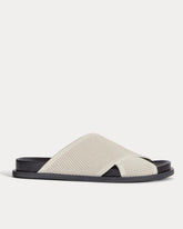 The ReKnit Form Crossover Sandal | Sandshell