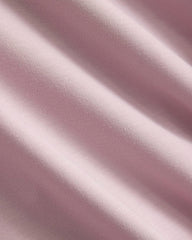 Strapless Dress in Stretch Linen | Burnished Lilac