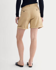 The Pleated Chino Short | Classic Khaki