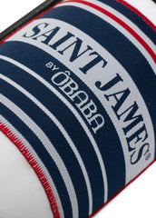 Drap de plage XXL en voile de coton léger - SAINT JAMES x ÔBABA (Blanc)