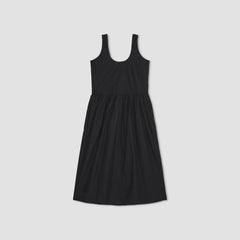 The Poplin Summer Dress | Black
