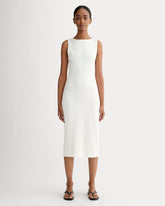The Selfie Tank Dress | White