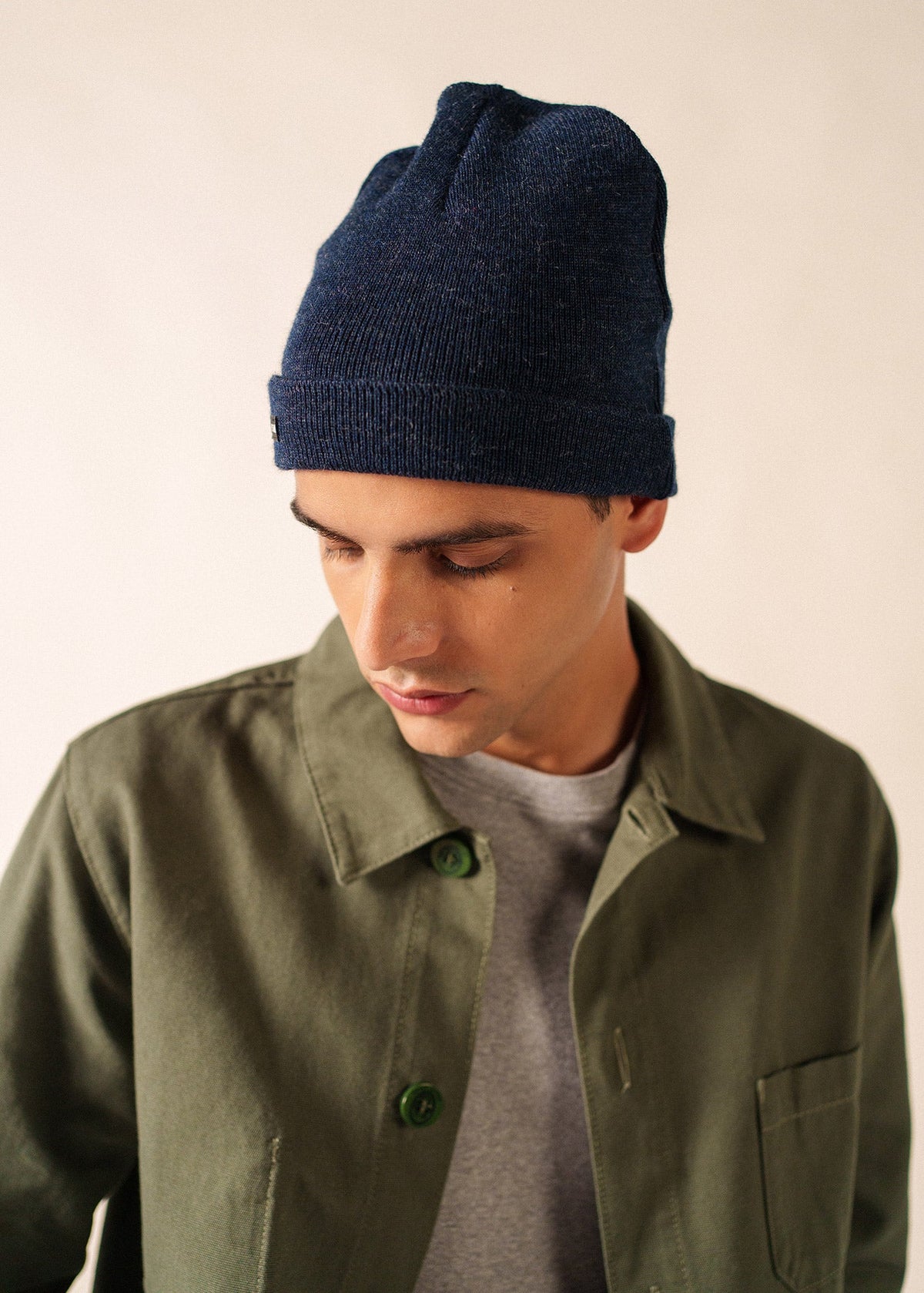 Bonnet de quart (BLEU CHINE)