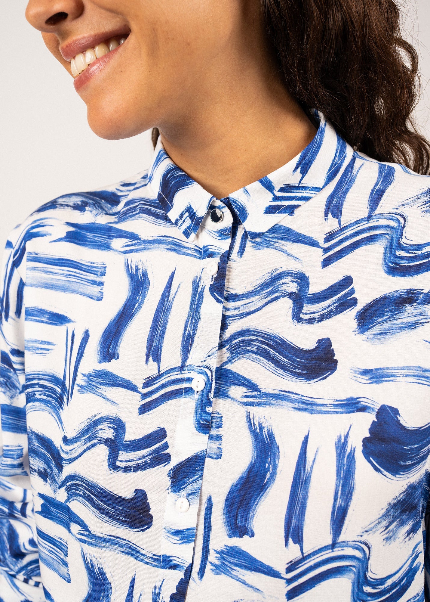 Chemise Malaury (BLANC/INDIGO)