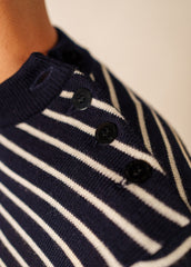 Pull marin Matelot (MARINE/ECRU)