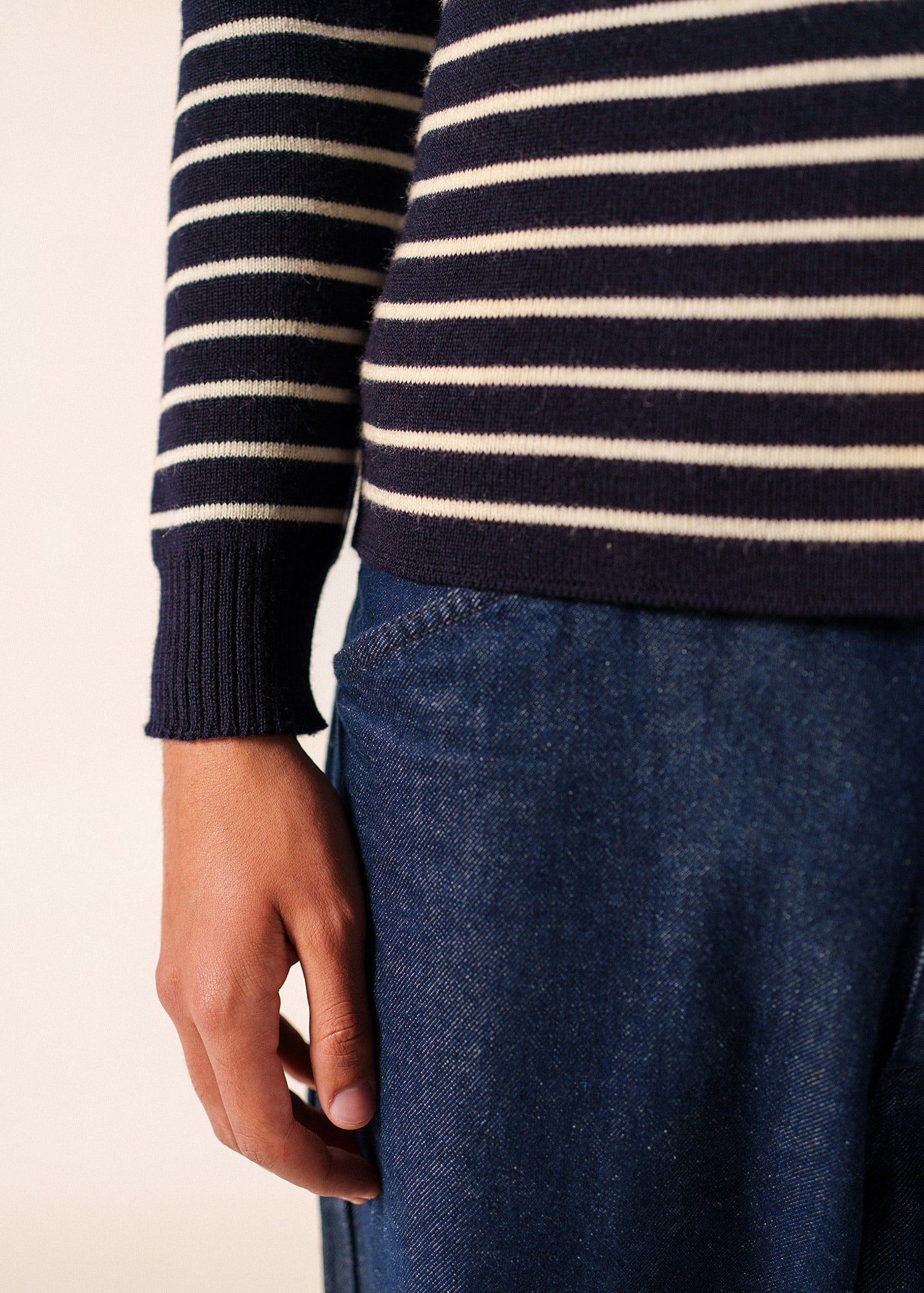 Pull marin Matelot (MARINE/ECRU)