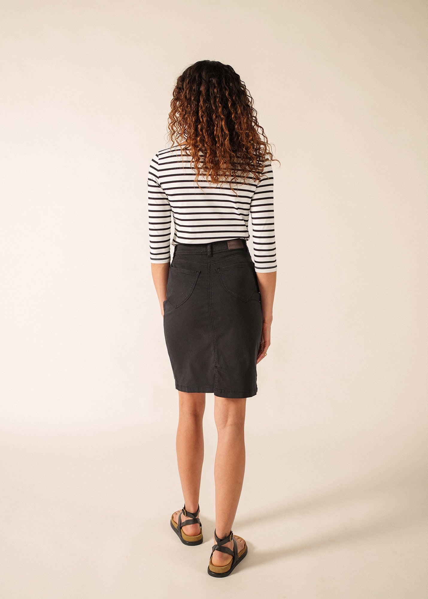 Jupe Elfy Couleur (NAVY)