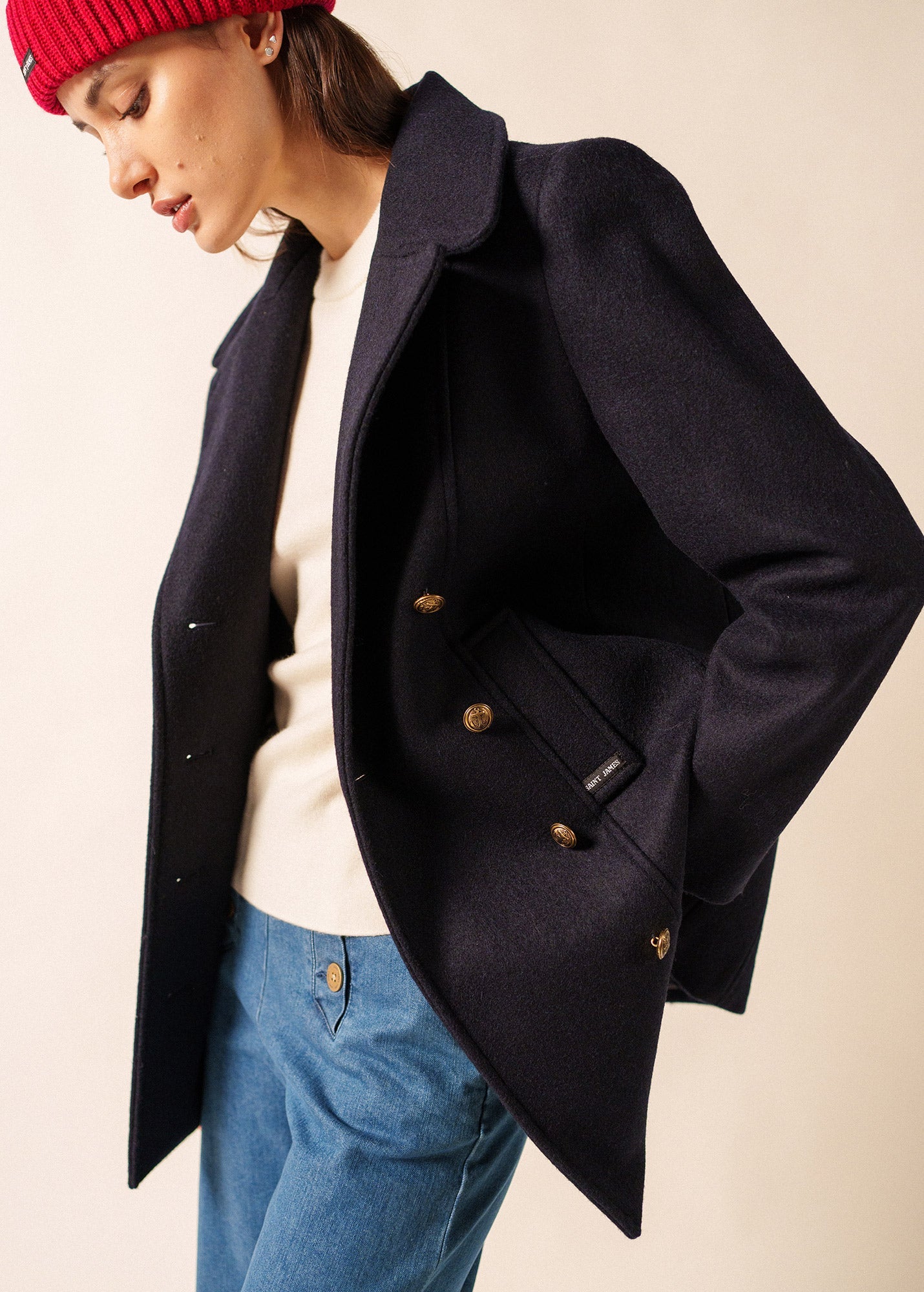 Caban Voilure (NAVY)