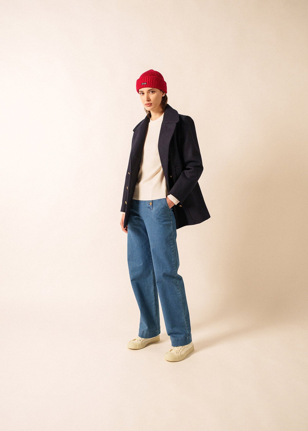 Caban Voilure (NAVY)