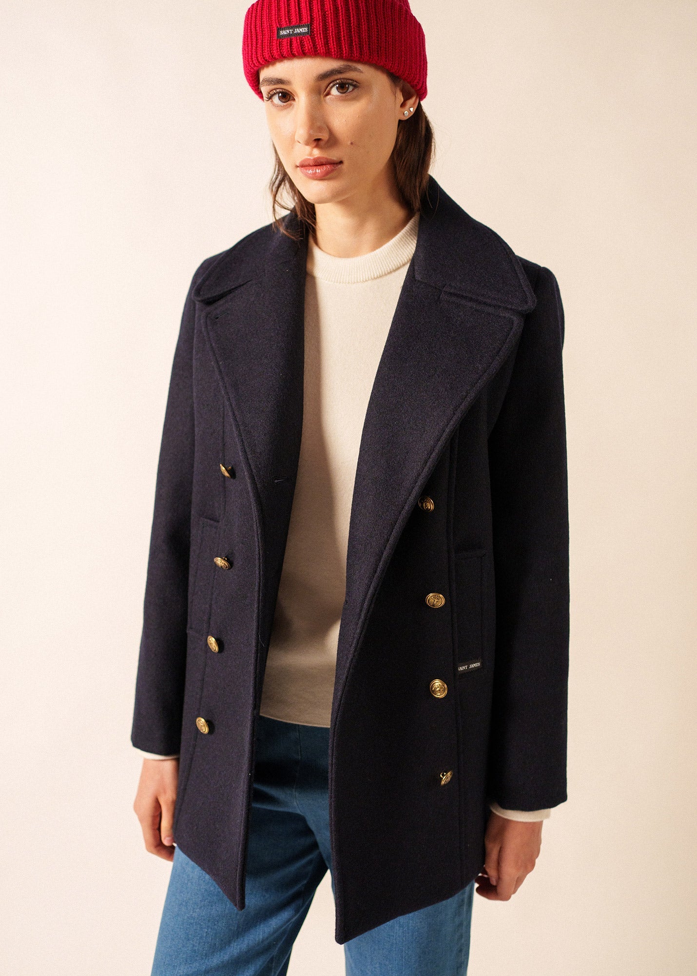 Caban Voilure (NAVY)