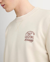 The Saintjamesa x Parks Project French Terry Crew | Natural / Brown