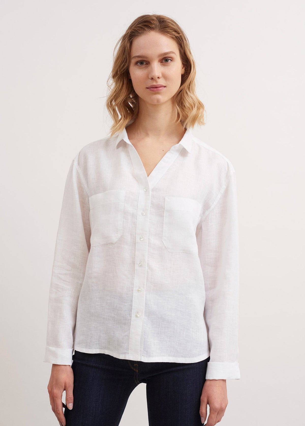 Chemise Charlène (BLANC)