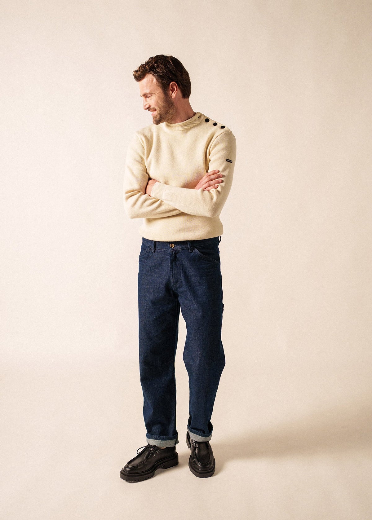 Pull marin Matelot (ECRU)