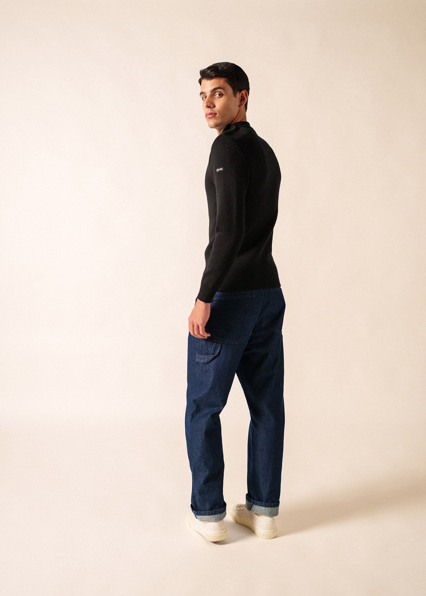 Pull marin Matelot (NOIR)