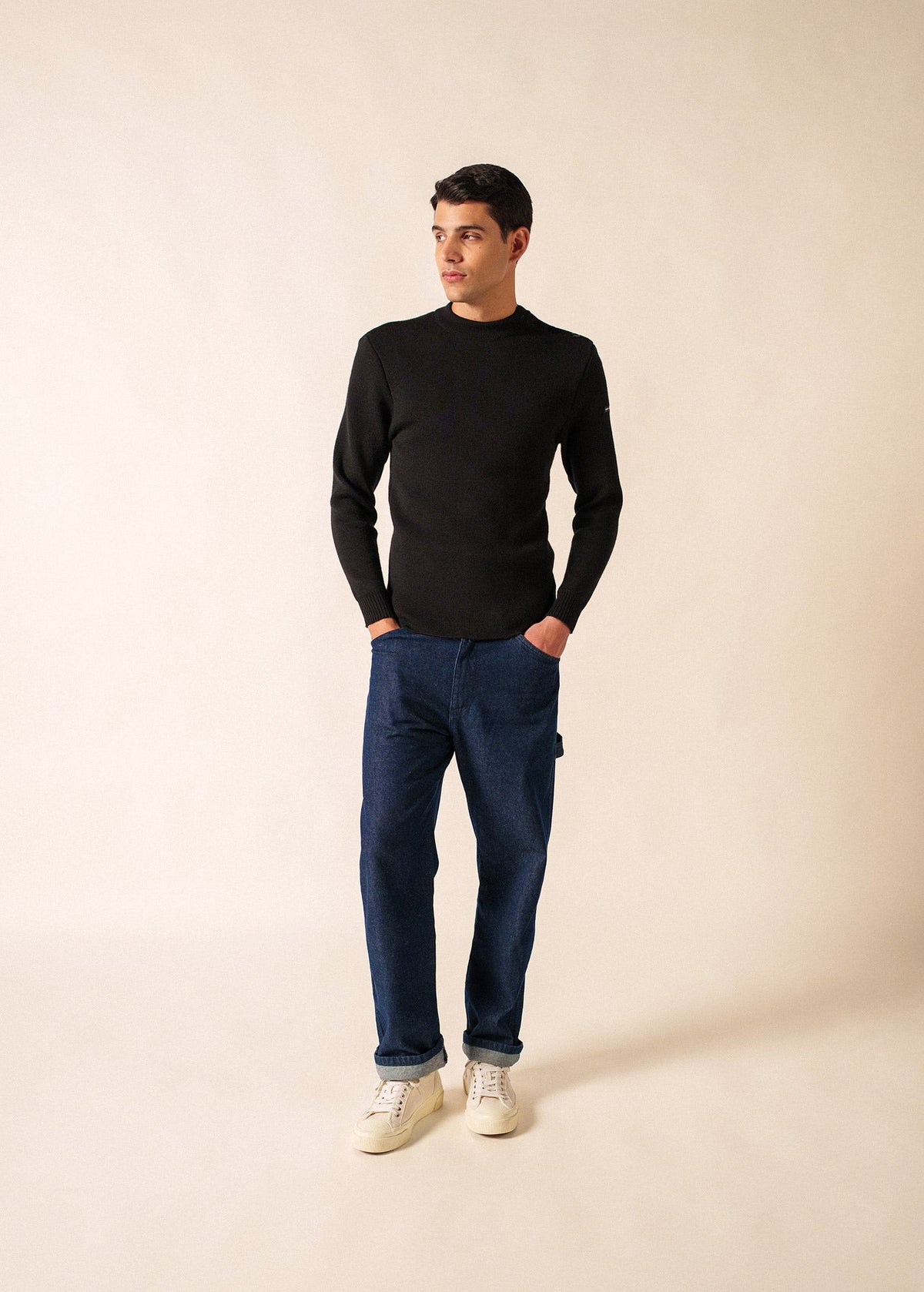 Pull marin Matelot (NOIR)