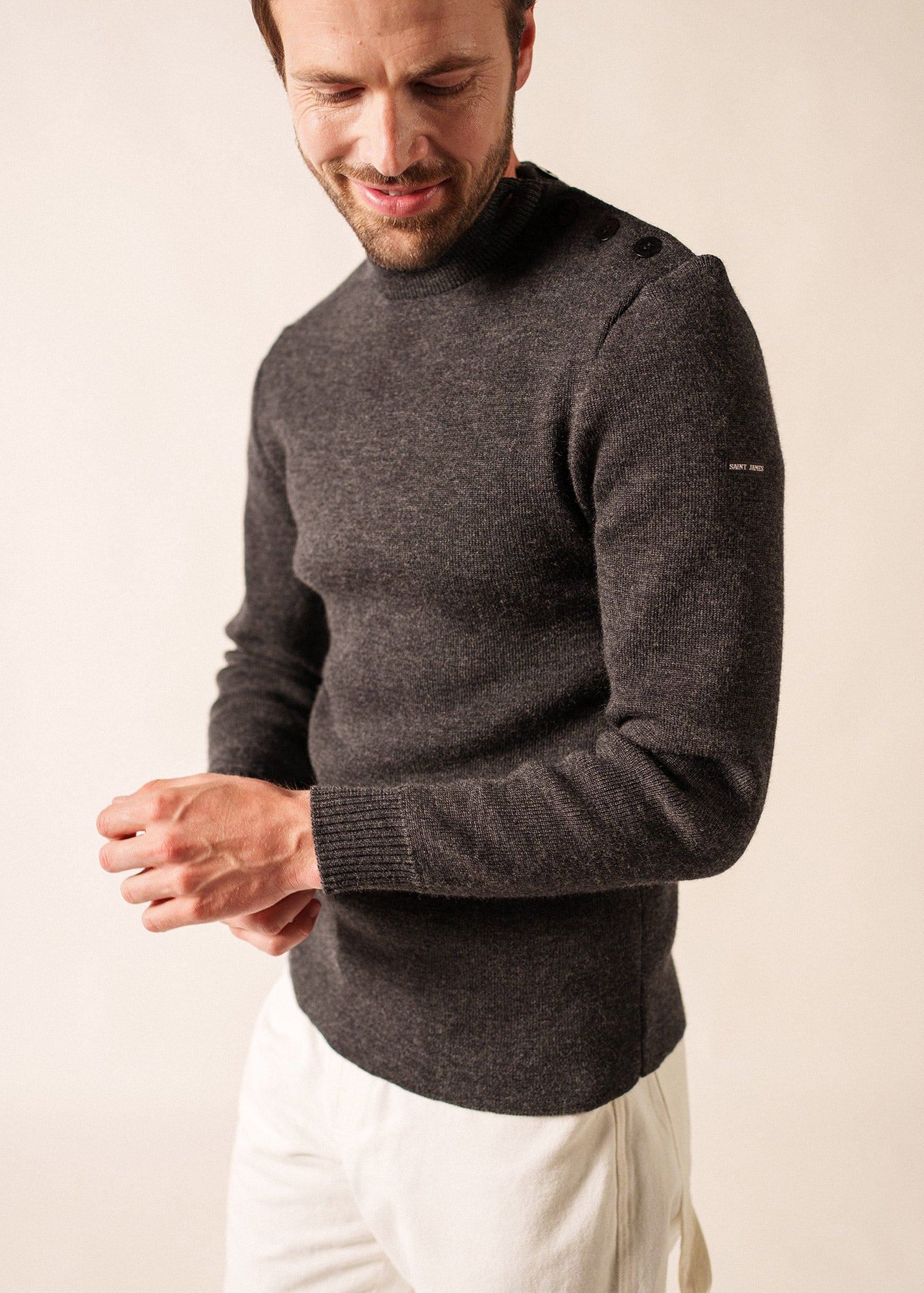 Pull marin Matelot (GRIS)